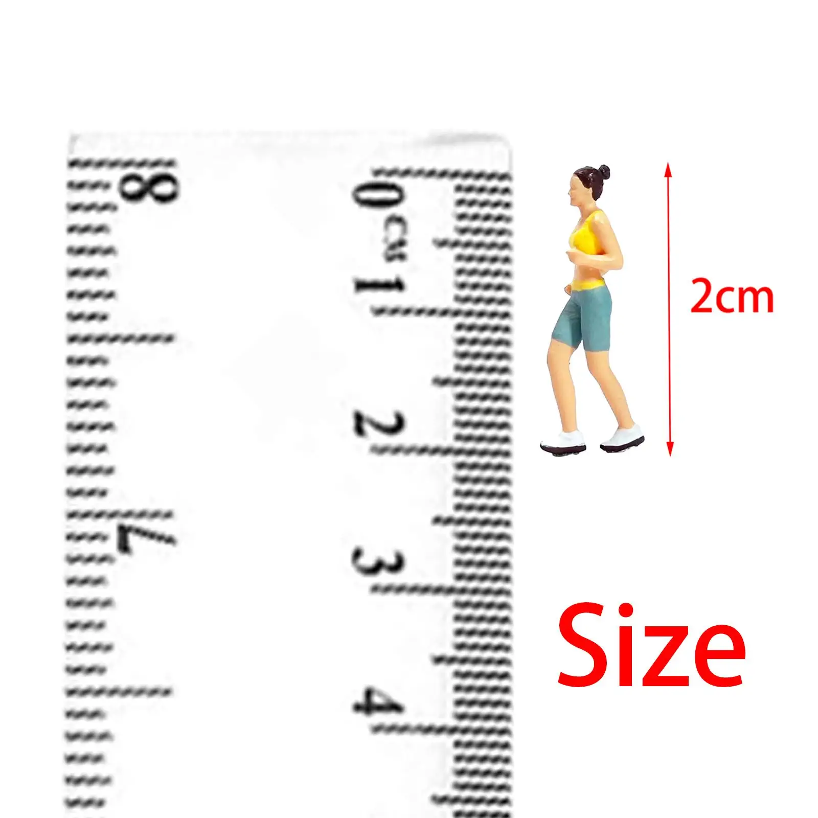 

Миниатюрные фигурки 1/87, разноцветные, для декорации сцен, архитектурных моделей парков, железнодорожных макетов, игровых наборов и станций