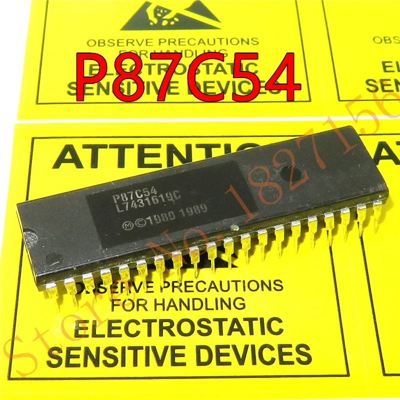 New Arrival Original P87C54 DIP40   CHMOS SINGLE-CHIP 8-BIT MICROCONTROLLER