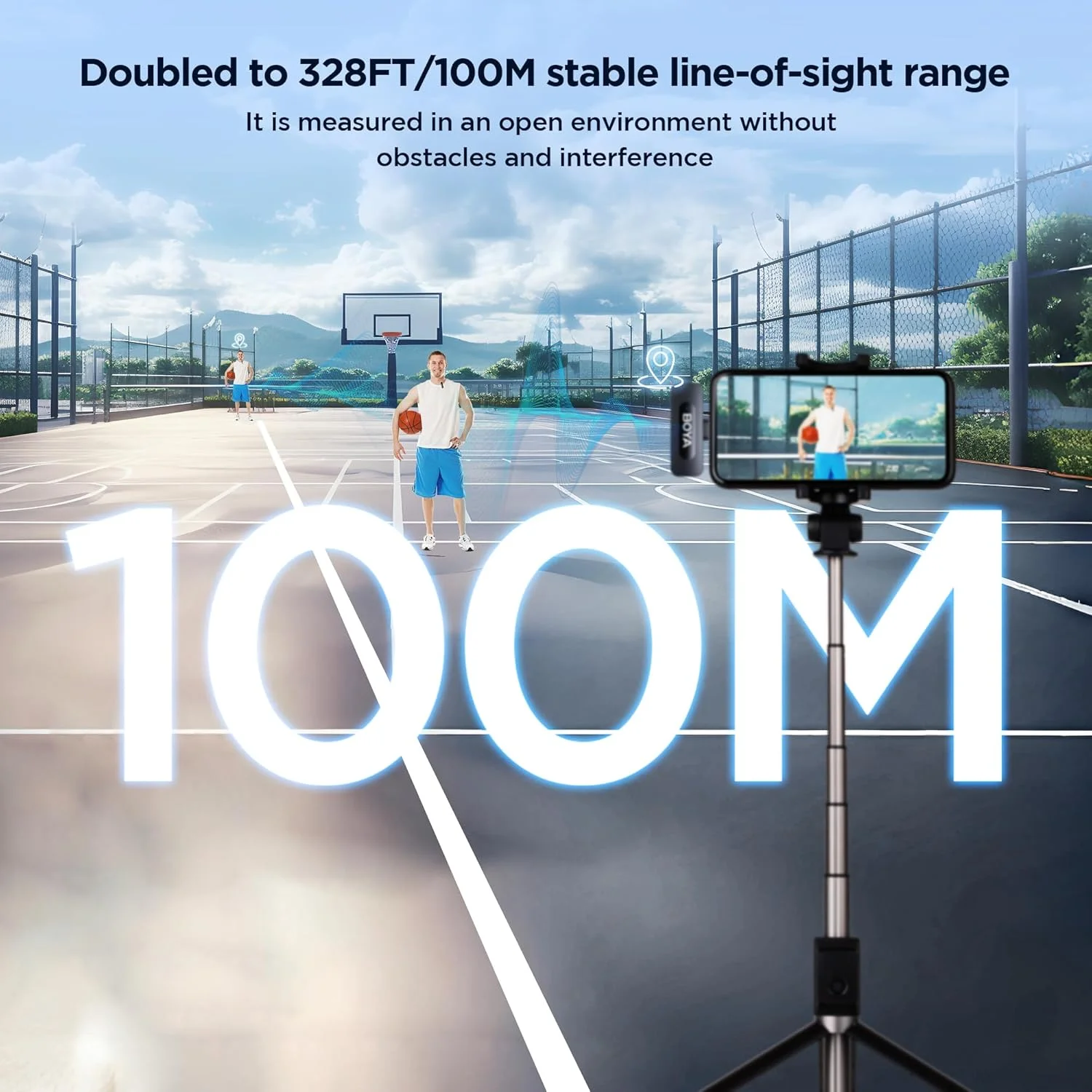 BOYA BY-V3 ワイヤレスラベリアマイク iPhone 15/16 シリーズ Samsung DJI Pocket 3 Type-c スマートフォン カメラ ビデオ録画用