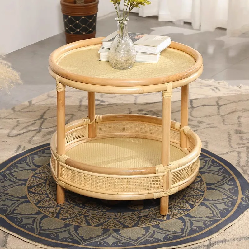 

Rattan Chair Nordic Style Indonesian True Rattan Single Leisure Back Chair Small Apartment Household Balcony Lazy Chair