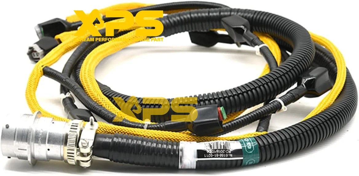 KUPY 6156-81-9211 6156819211 6D125 Engine Injection Wiring Harness for Komatsu PC400-7 PC450-7 PC400-8 Engine Excavator 6D125