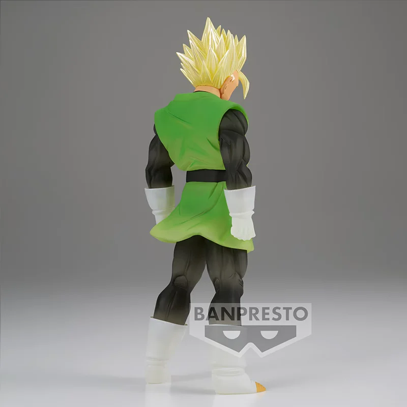 Bandai asli Banpresto Dragon Ball Z Clearise Son Gohan Super Saiyan Superman 18cm Anime Action figure Model ornamen mainan