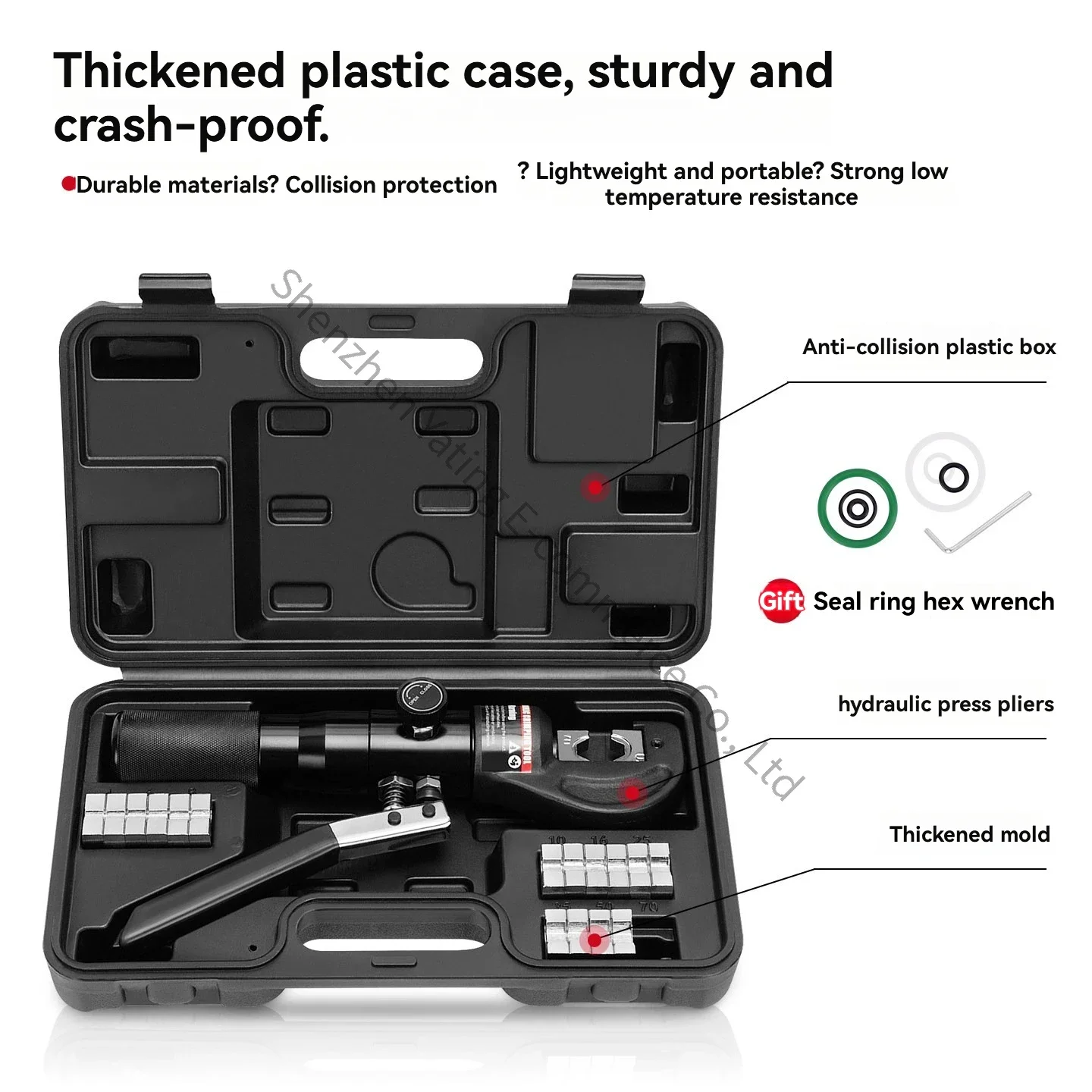 

Клещи для обжима кабелей APR-70, острогубцы для обжима медных/алюминиевых проводов, электроинструменты, ручные гидравлические клещи для алюминия
