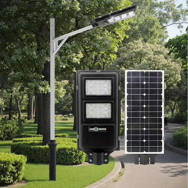 Energy Saving Outdoor Waterproof IP65 Commercial Public Induction LED Road Lamp 3W All One LED Solar Street Light Stainless