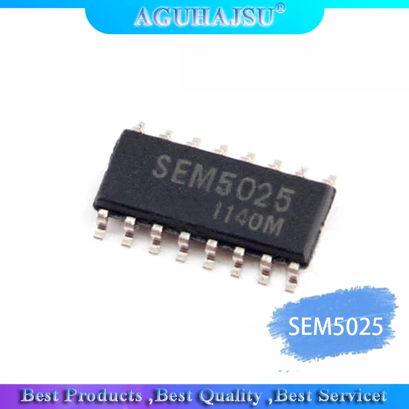 5pcs/lot SEM5025 LCD management chip SOP-16