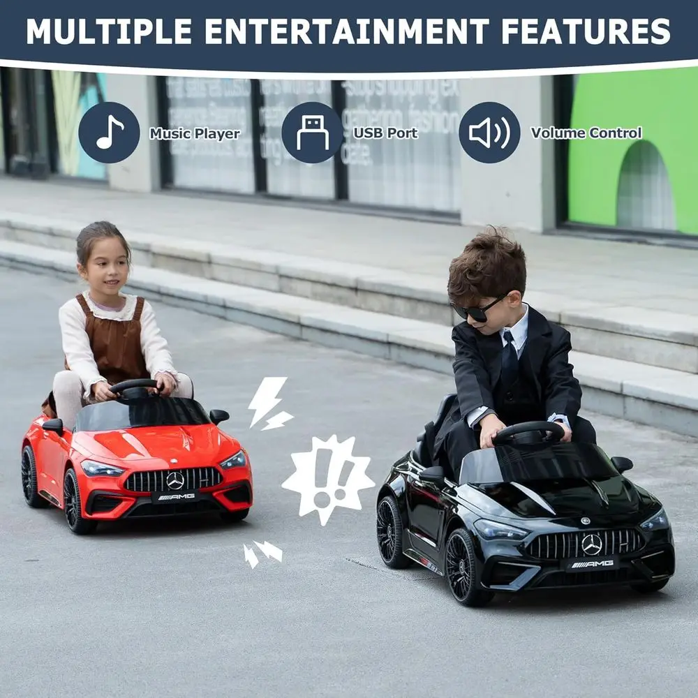 子供用電動乗用玩具車、幼児用バッテリー駆動車両、親用リモコン付き/ソフトスタート/3段階速度調整/ホーン＆LED搭載