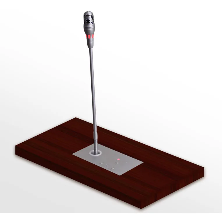 Gooseneck Push Button Basic Discussion Systems Flush Mount Delegate Panel