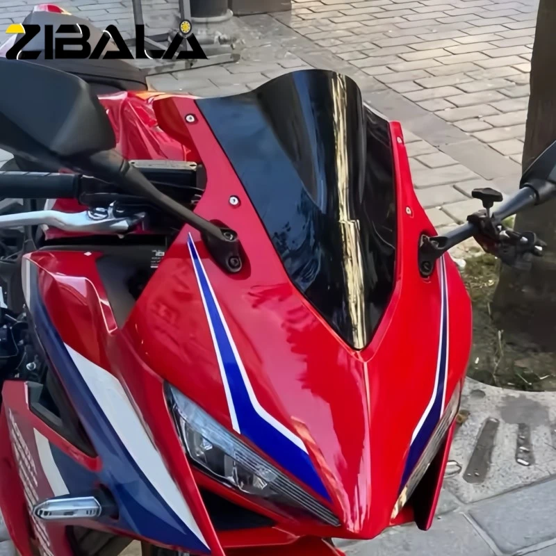 

For Honda CBR650R CBR 650R 2019 2020 2021 2022 2023 2024 2025 2026 Motorcycle Wind Windshield Windscreen Screen Fairing CBR650 R