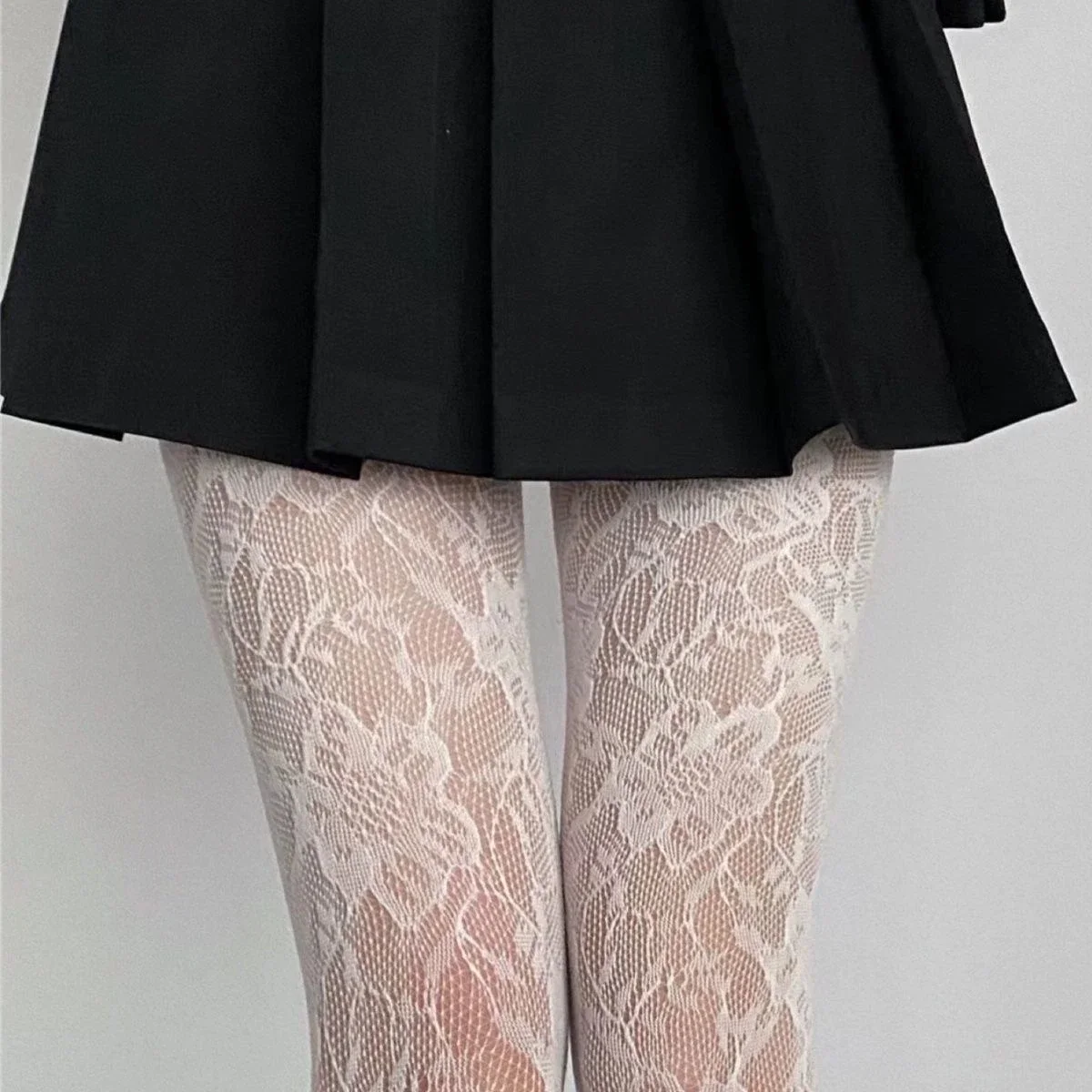 القوطية شبكة صيد السمك الجوارب النساء شير الدانتيل شبكة جوارب طويلة مثير ثقب جوارب النايلون لوليتا البديل موضة الشرير الصخرة نمط #2