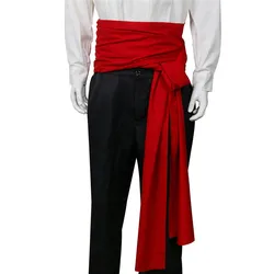Medieval The Pirate Sash 8 Colors Cosplay Belt Retro Seaman Captain  Waistband Girdle Halloween Cosplay Props Drop Shipping