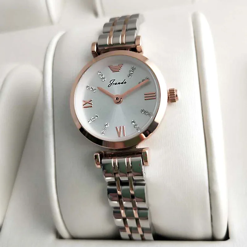 Women'S Fashion Watch, Quartz Movement, Stainless Steel Strap. High-Quality, Exquisite Timepiece. A Perfect Gift For Women.