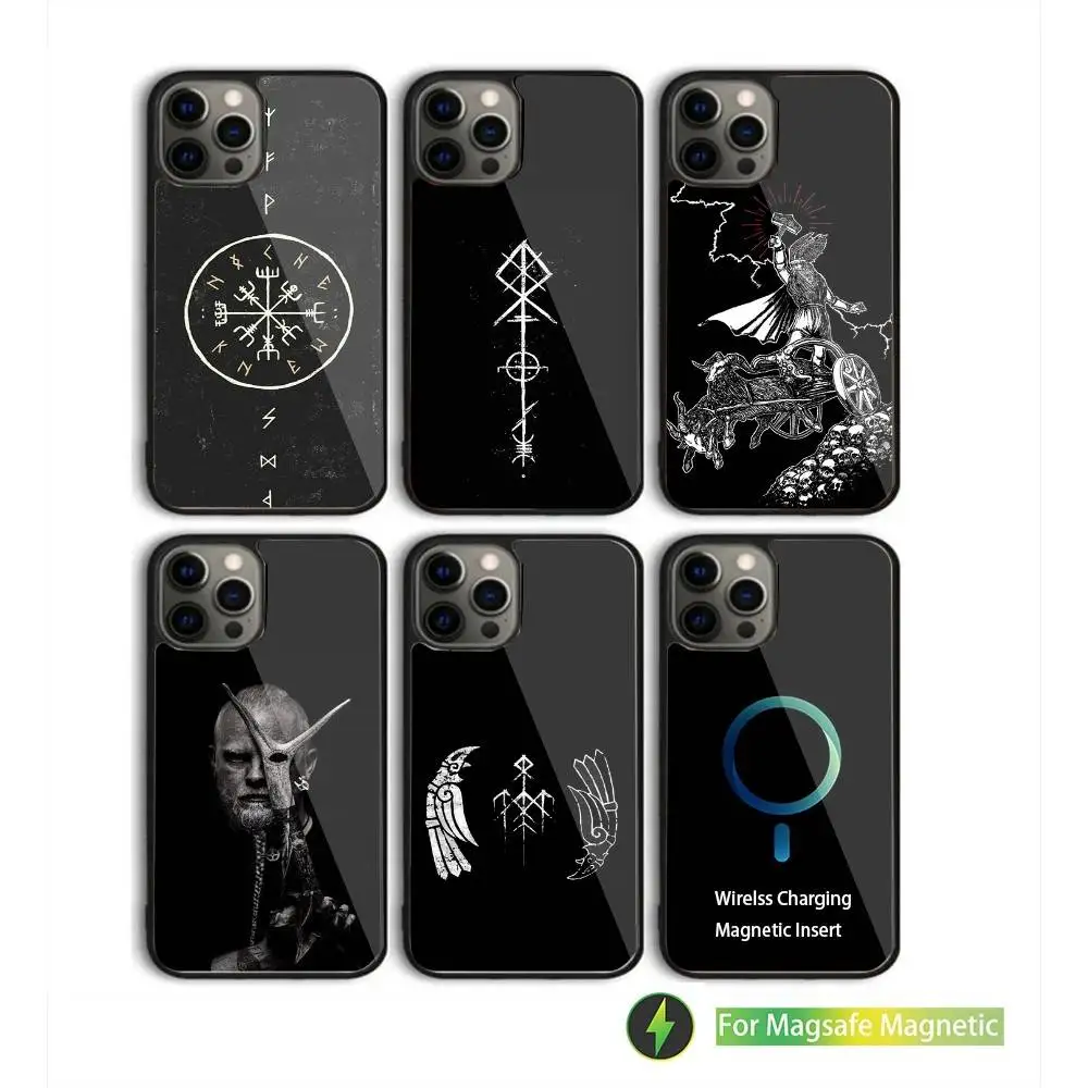 

Wardruna Nordik Folk Phone Case For iPhone 16,15,14,13,12,11,Pro,Max,Plus,Mini,SE New Magsafe Magnetic Wireless Charging