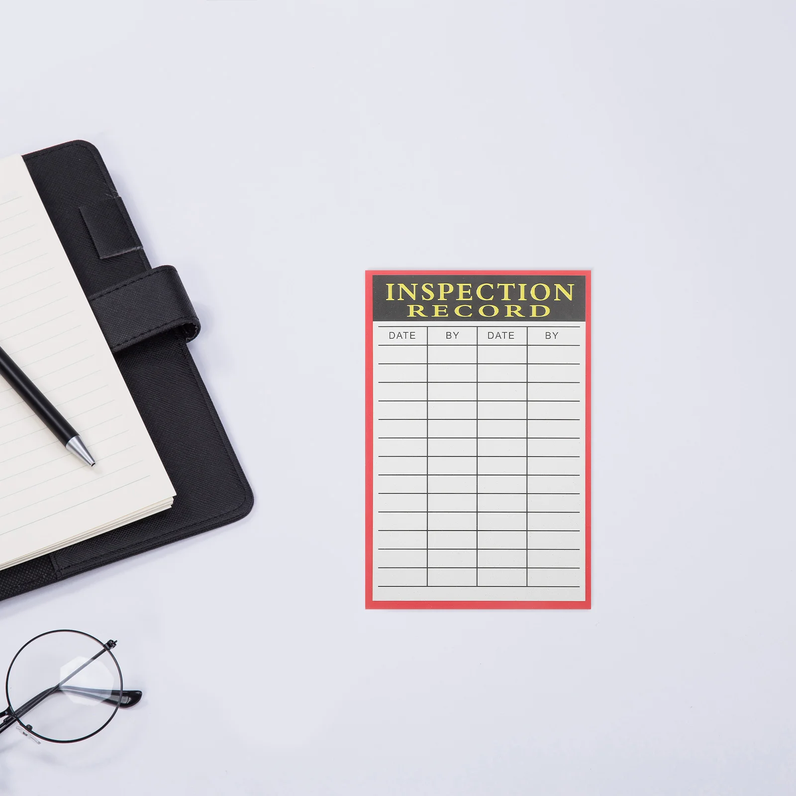 

20-листный инспекционный запись, инвентарь, карты с поддонами для доставки, управление складом, идентификация доставки, карты записи технического обслуживания