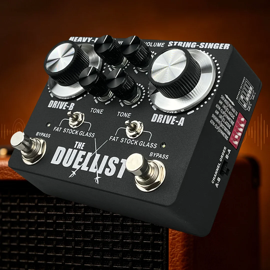 XIAO Guitar Pedal, New Version King Tone Duellist OVERDRIVE