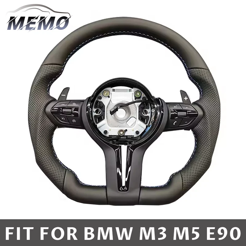 Car M Sports Steering Wheel Suitable For BMW F30 F10 F31 F20 E90 3 Series 5 Series Leather Car Accessories Internal Spare Parts