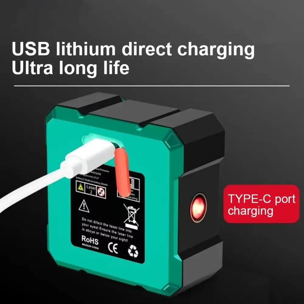 Multifunctional Laser Inclinometer Magnetic LCD Display Digital Inclinometer High Accuracy Rechargeable Digital Angle Finder