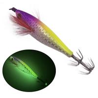 Artificial Fishing Lure Accessories Wood Shrimp Bait Sturdy Angling  Useful Squid Hook Fake Shrimp Bait Fishing Lure