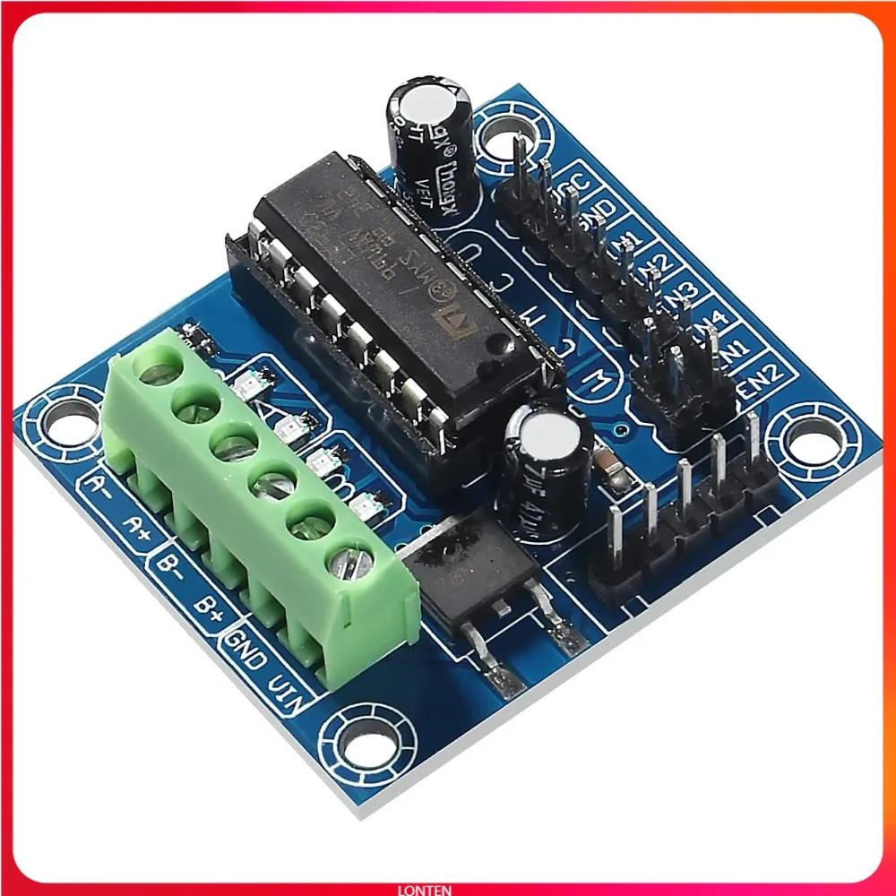 L293D Мини-модуль привода шагового двигателя DC4.5-25V Модуль платы расширения для Arduino TL-QD0018