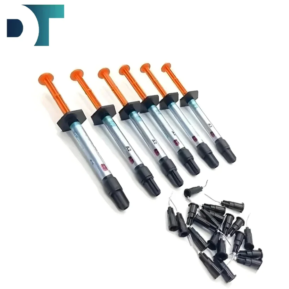 الأسنان مركب الكورية السائل الراتنج تدفق الراتنج A2A3 نانو الهجين الأسنان إصلاح ضوء علاج الراتنج طب الأسنان ملء المواد