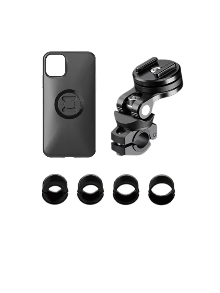 Sungukun Motorrad-Handyhalterung Navigations-Stoßfester Schnellverschluss-Ständer für iPhone 7 8 11 12 13 14 15 16 Pro Max SP Kompatibel 4