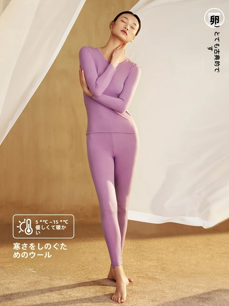 goldlion-women's-warmth-series-thin-wool-blend-thermal-underwear-set-long-sve-round-ne-base-layer-irt-for-autumn
