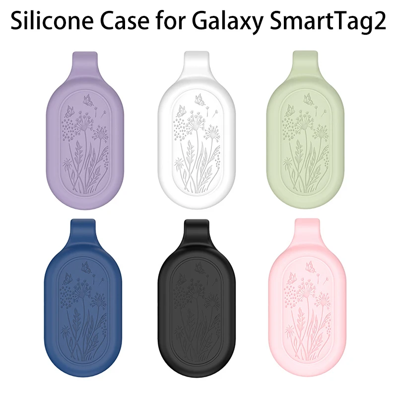 

Silicone Waterproof Case for Samsung Galaxy SmartTag2 , Tracker Protective Cover for Galaxy Smart Tag 2 , Dog Cat Collars Holder
