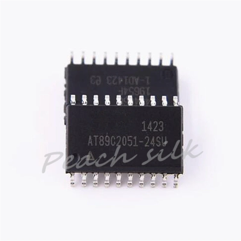 (10piece)AT89C2051-24SU SOP20  DIP20  SMT microcontroller MCU 24MHz 8-bit flash microcontroller