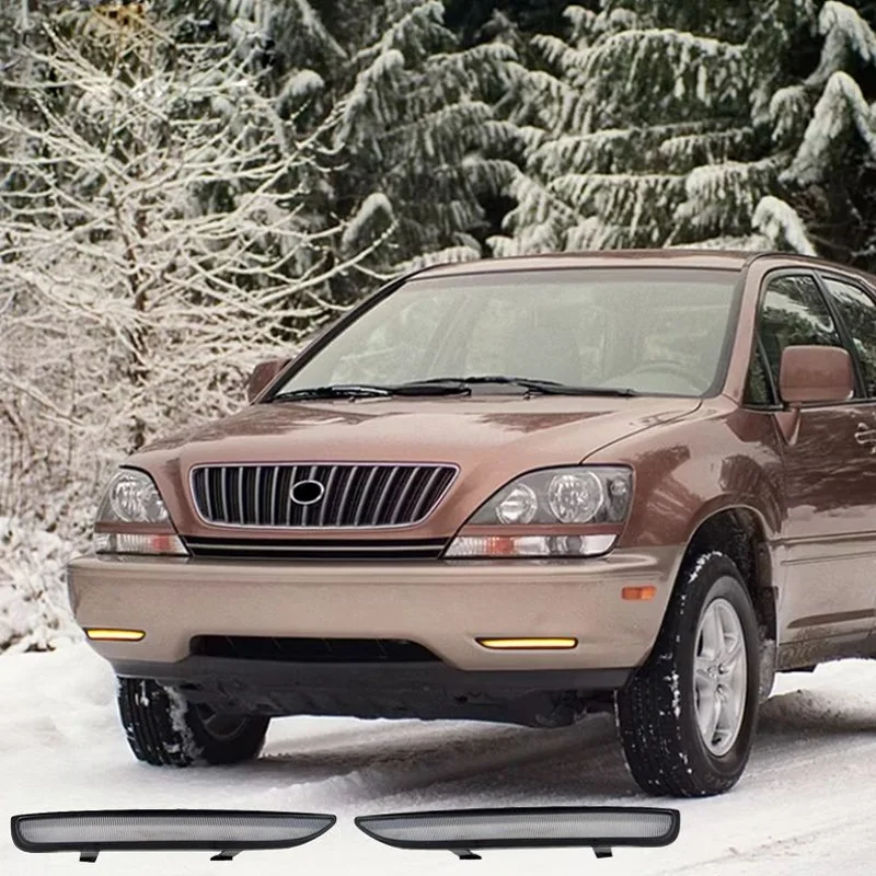 

Suitable for 1998-2002 Lexus RX Front Bumper Lights, Daytime Running Lights, Front Fog Lights Parts