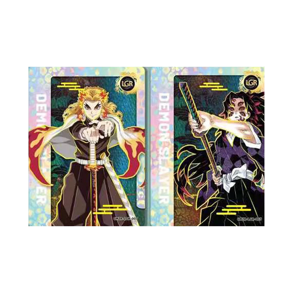 Demon Slayer Cards Box Collect Japanese Anime Nezuko Kimetsu No Yaiba Card Boxes Birthday giftsChildren's Toy Collection