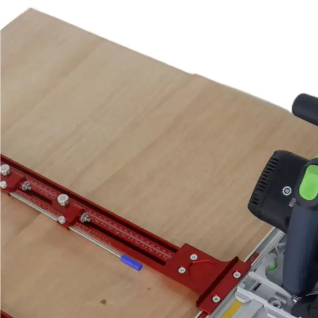 

600mm Aluminum Alloy Guide Rail For Track Saw Circular Saw Extruded Guided Rails Repeatable Rip Bevel Straight Cutting Tool
