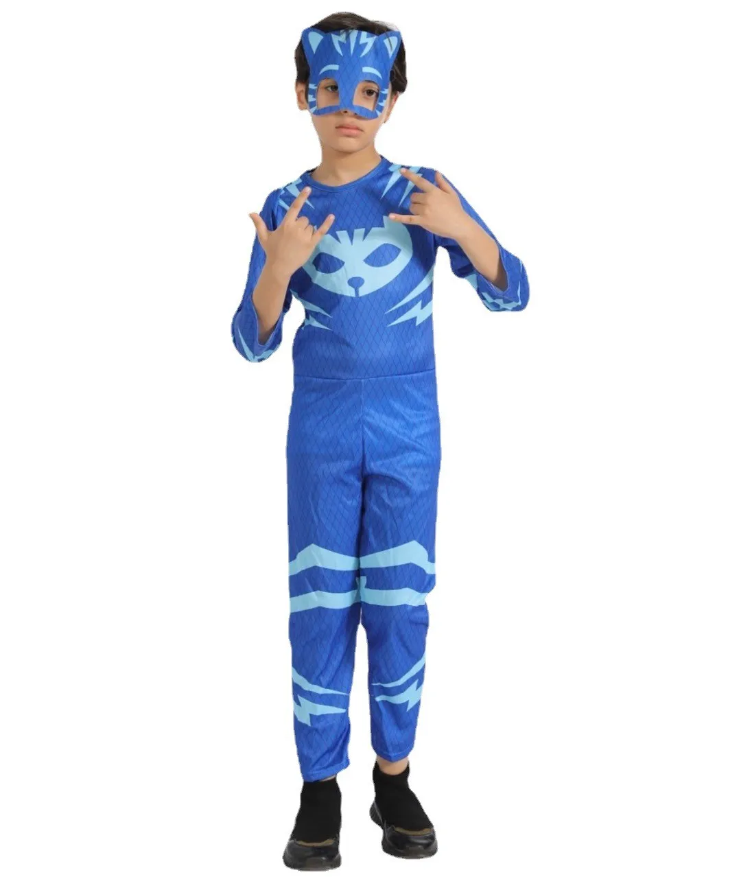 Cartoon Cosplay Costume for Kids, Figura Anime, Vestir Roupas, Natal, Halloween, Festa de Aniversário, Menino, Menina, Acessórios, Presentes