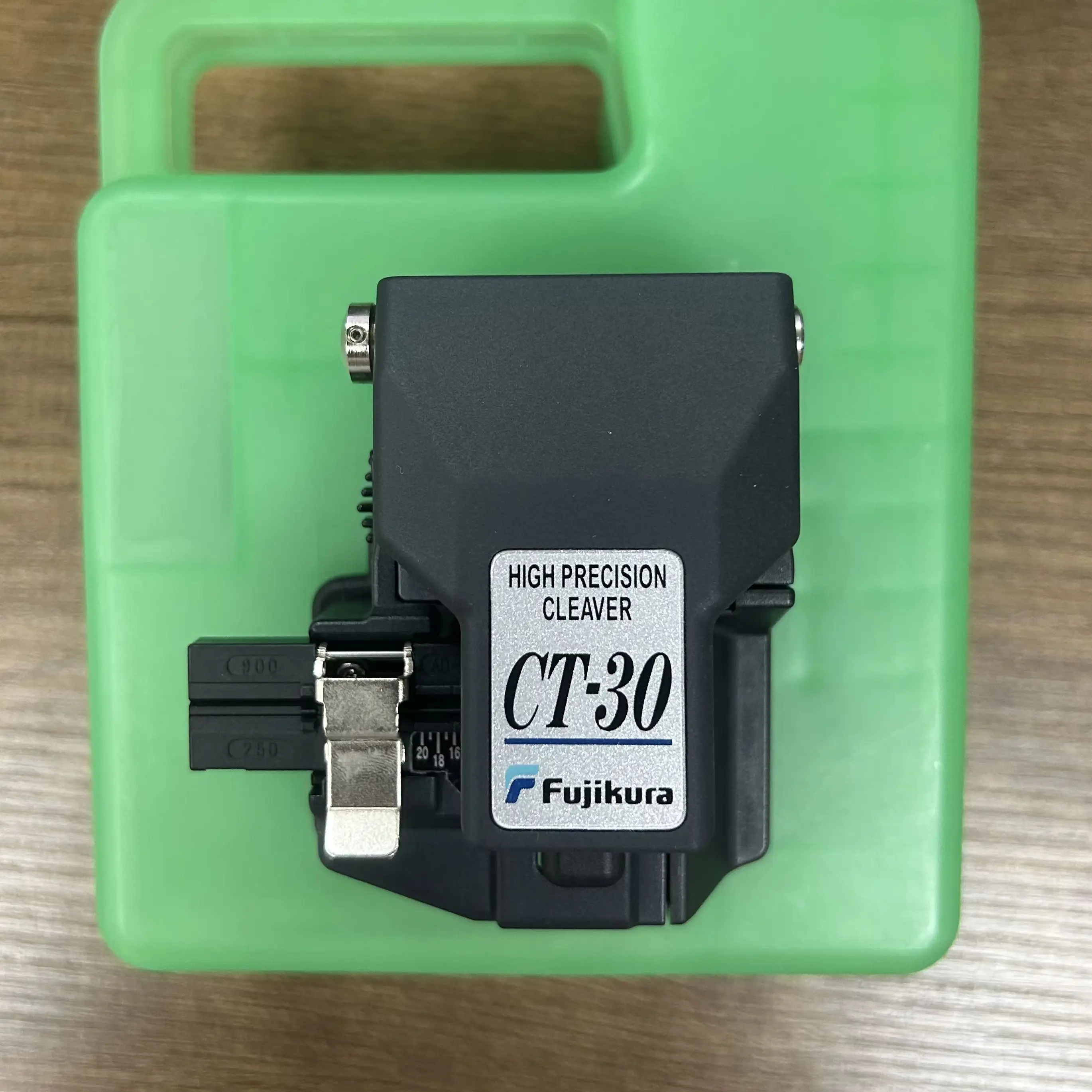 

100% Original CT-30 Optical Fiber Cleaver Cutter With Fiber Waste Box fiber cleaver storage box