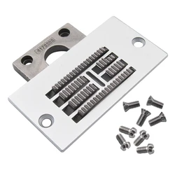 1 SET Needle Plate & Feed Dog & Screw # #282188+417920 FIT FOR SINGER 107W 457G 457U Zig-Zag Sewing Machine