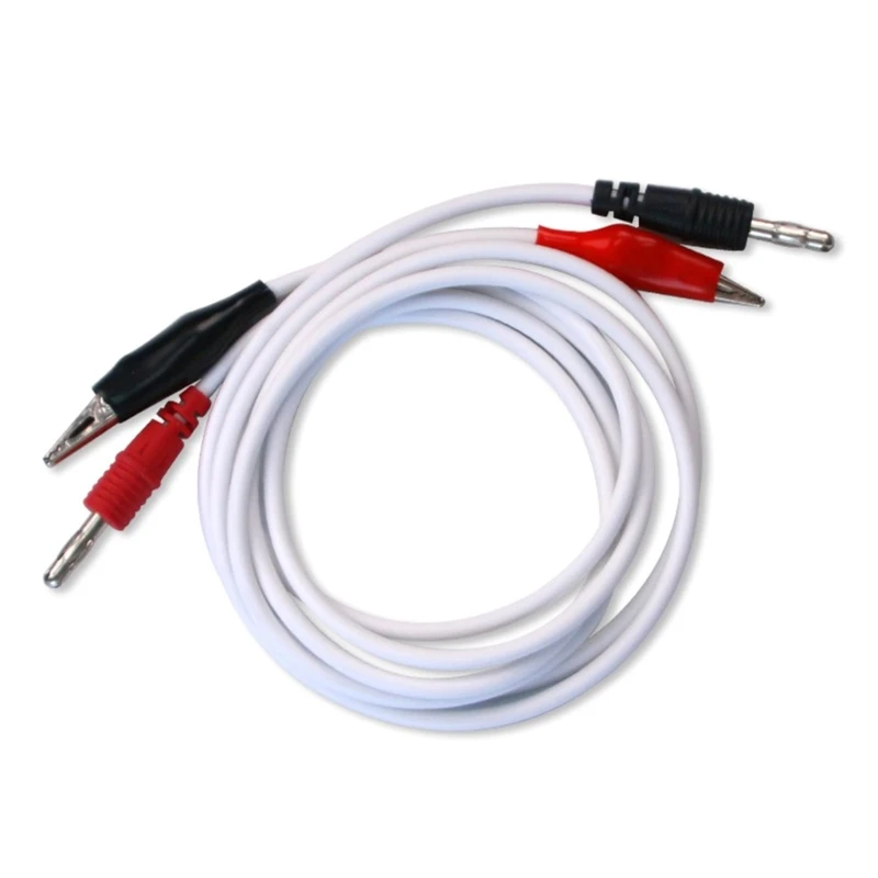 10A Banana Plug- Clip Regulated Power Supply Output Cable Connecting Line For Cellphone Repair