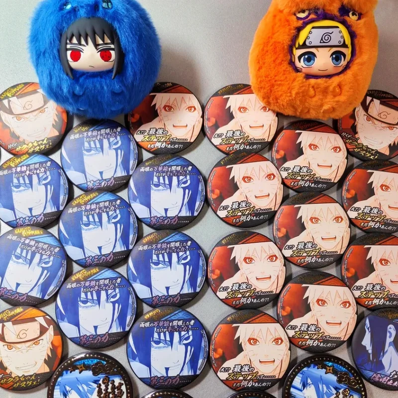 

In Stock Genuine Eaki Naruto Special Color Scene Badge Blind Box Anime Peripheral Goods Fans Surprise Festival Gifts Trendy Toys