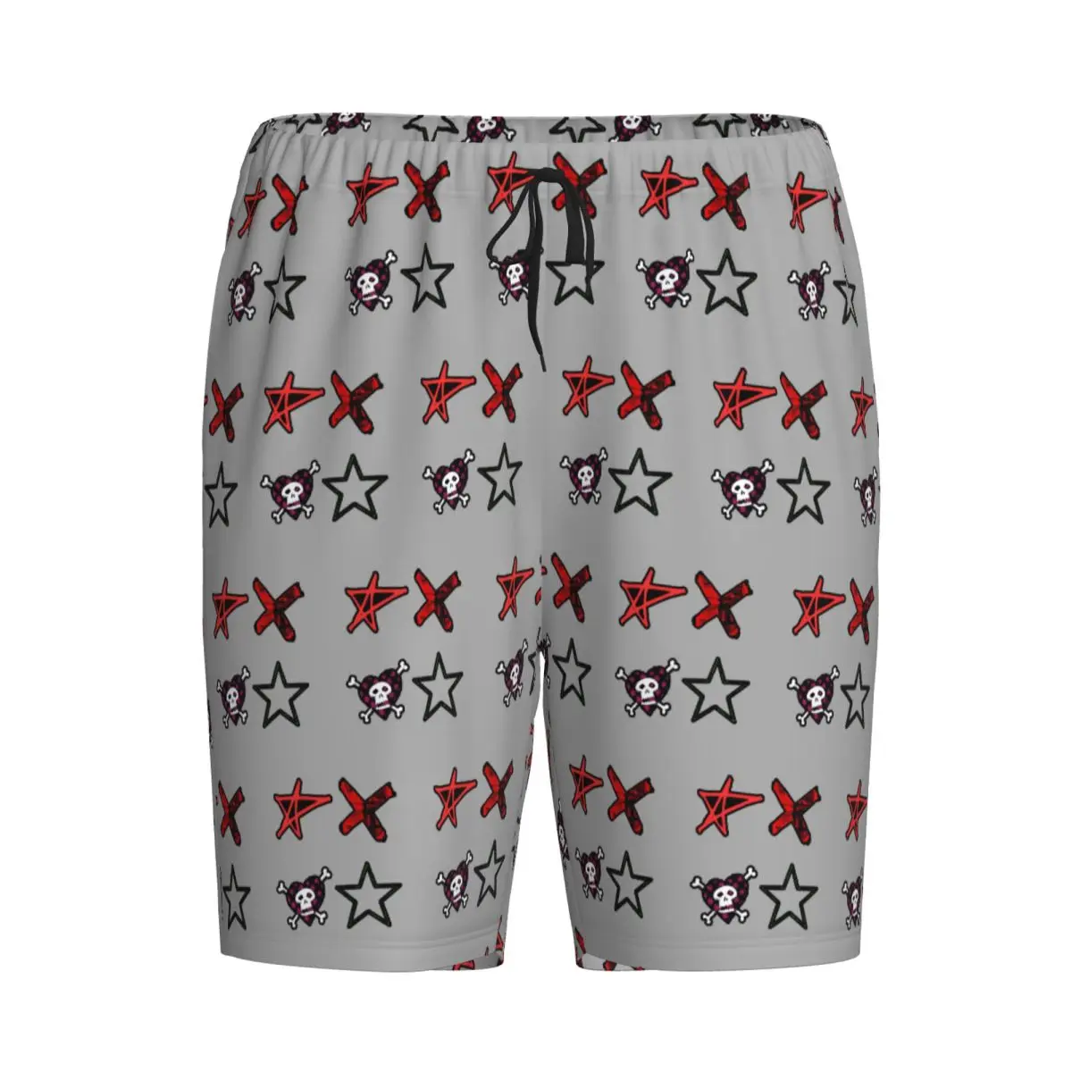 

Мужские пижамные штаны Custom Avril Lavigne Star Shorts: домашние брюки для сна и отдыха