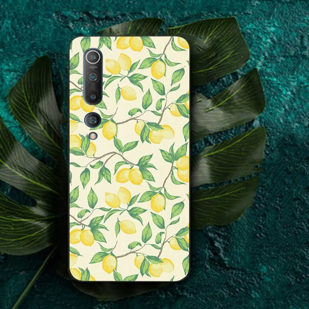 Fruit Lemon Phone Case For Redmi Note 4 X 5 A 6 7 8 Pro T 9 Pro 9S 10 Pro 11 Pro 11S 11Epro PocoM3pro