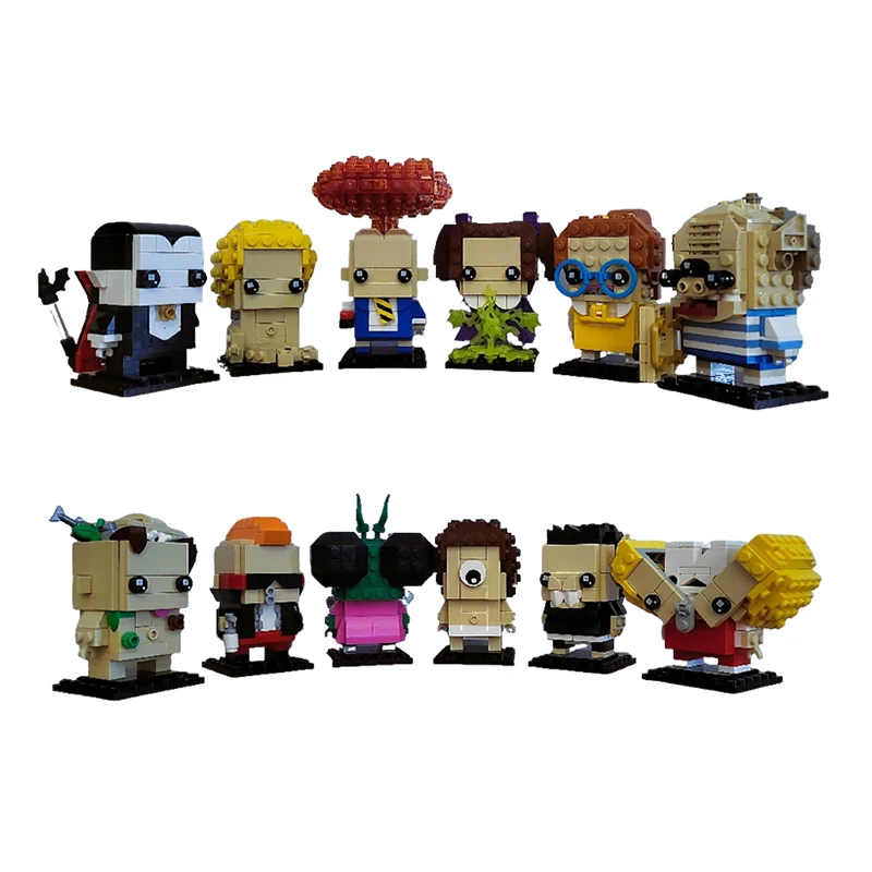 6249 pièces MOC Garbage Pail BricKidz Série complète Brickheadz Modèles de blocs de construction Jouets Architecture Cadeau de Noël Éducation