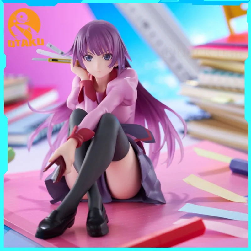 

13cm Taito Desktop Cute Figure Senjougahara Hitagi Figures Zoku Owarimonogatari Statue Collection Doll Room Decora Desk Toy Gift