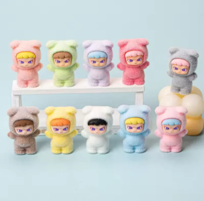 DIY 레진 장난감 액세서리 귀여운 열쇠고리 책상 장식 피규어 블라인드 박스 수집품