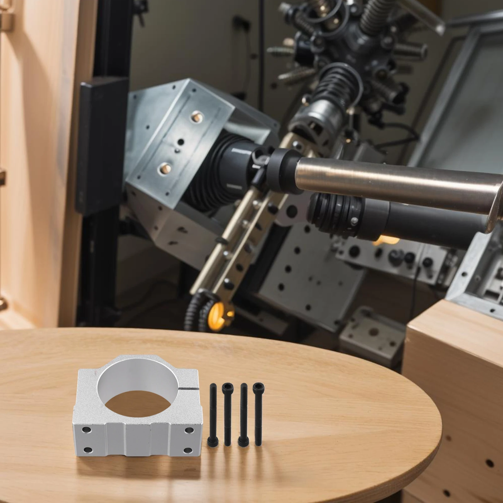 

Motor Clamp Aluminum Mount Convenient Installation Aluminum Clamp For CNC Machine Holder As The Picture For CNC Machines