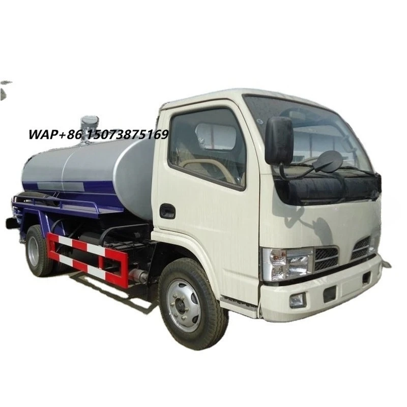 4000 Liter Small Vacuum Suction Septic tank Truck for Sale