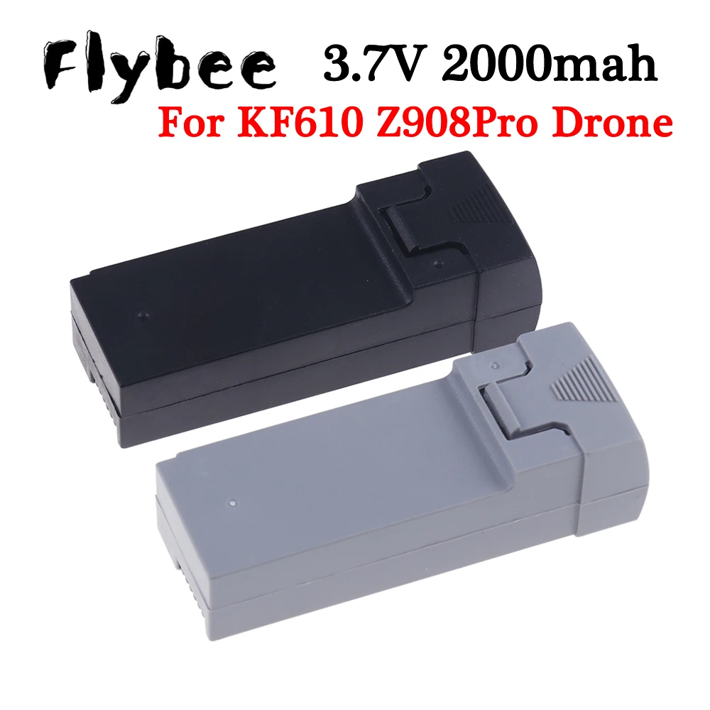 Z908 Pro Drone Replacement Battery 3.7V 2000mAh Lithium Battery For KF610 Z908Pro RC Quadcopter Helicopter Spare Parts Accessory