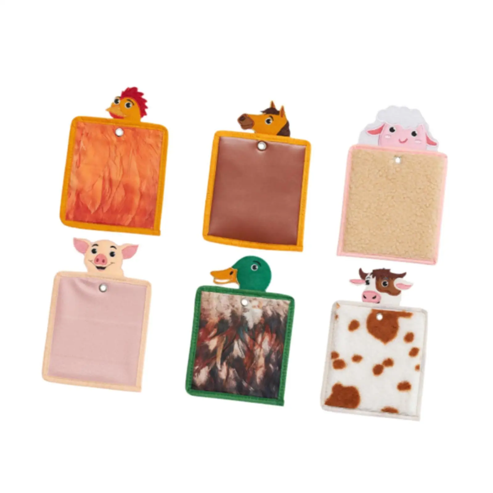 

6Pcs Sensory Mats Educational Learning Toys for Children Classroom Preschool