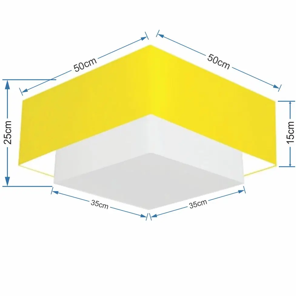 Plafon For Square Corridor SC-3022 Dome Color Yellow White