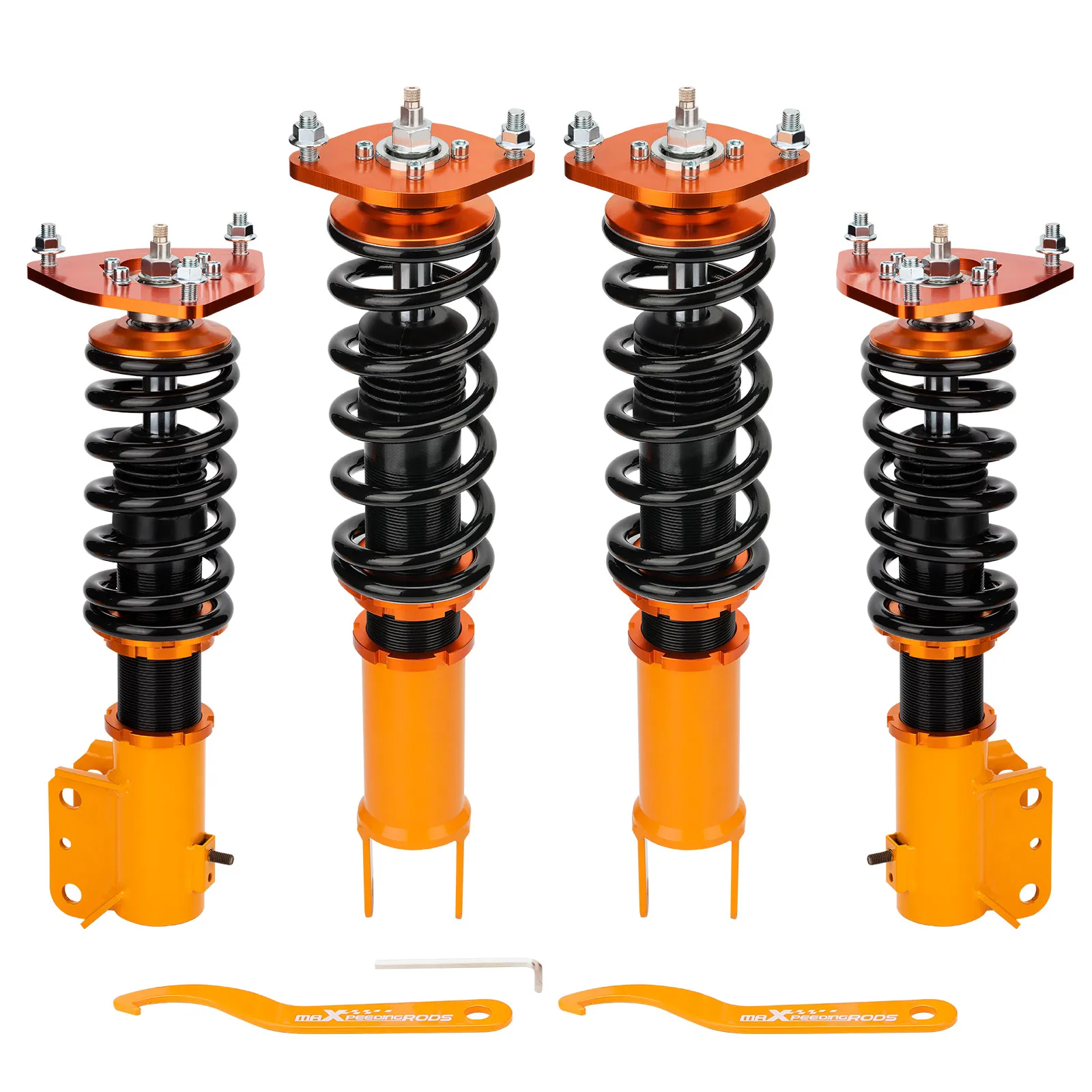 

Maxpeedingrods Full Coilover Shocks Suspension for Mitsubishi Lancer EVO 7 8 9 CT9A CT9W Evolution IX WAGON VII VIII
