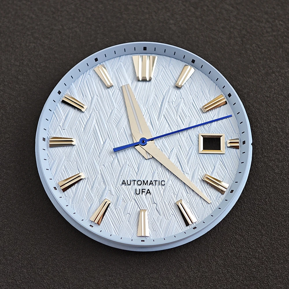 33.5mm NH35 Dial Suitable for NH35/NH36 Movement Custom Logo Dial GS Mechanical Watch Modification AccessoriesNo lumines dial
