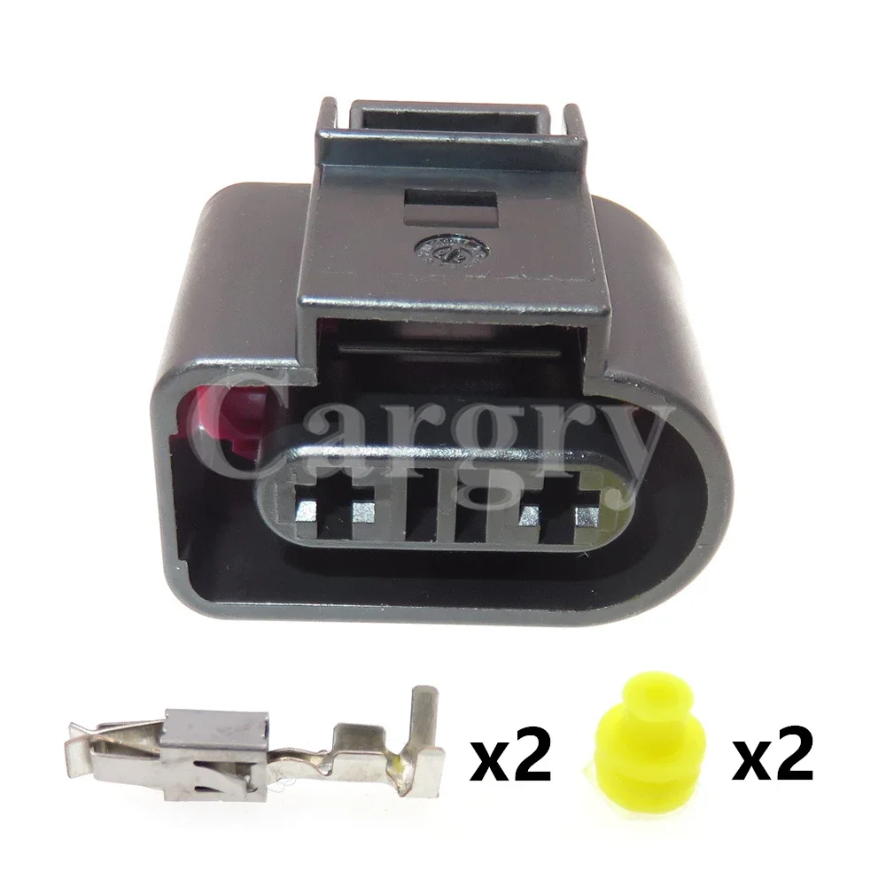 1 Set 2P 1K0973202 Car Antifreeze Water Level Sensor Wire Socket AC Assembly Auto Conlant Level Plug For VW Audi 1K0 973 202