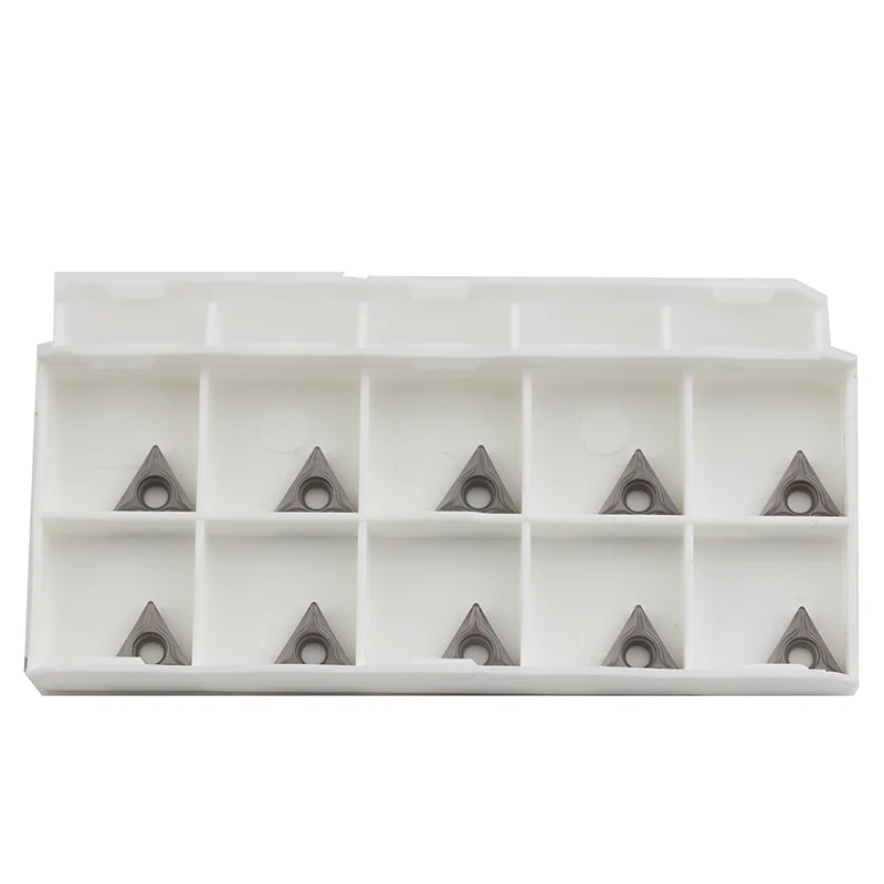 10 Chiếc TCMT110204-FG TCMT110204-MT TCMT110204-HQ LF90 DESKAR Gốm Kim Loại Lưỡi Dao Tiện Bằng Máy CNC Cắt Dụng Cụ Xoay TCMT 110204 Nhét