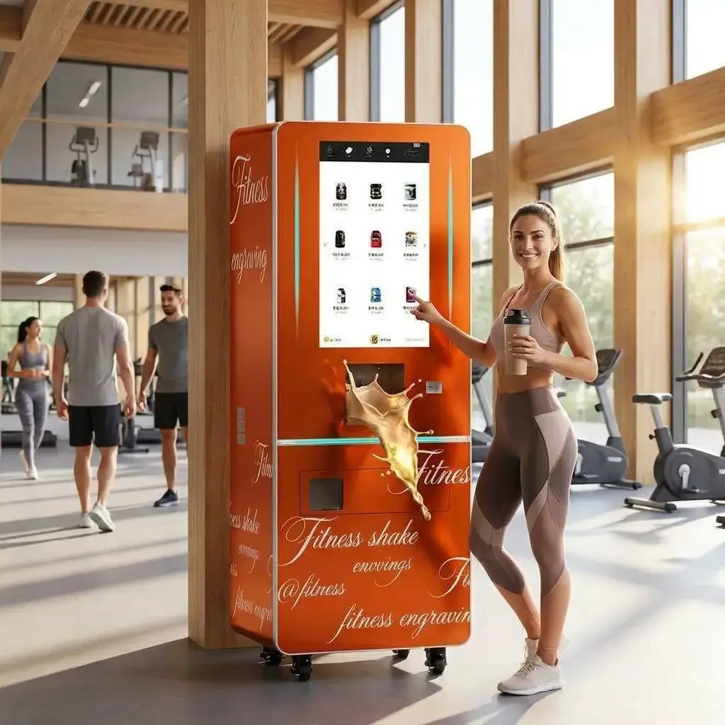 Protein Bars Vending Machine Multi‑Function Protein Shake Vending Equipment For Fitness Center
